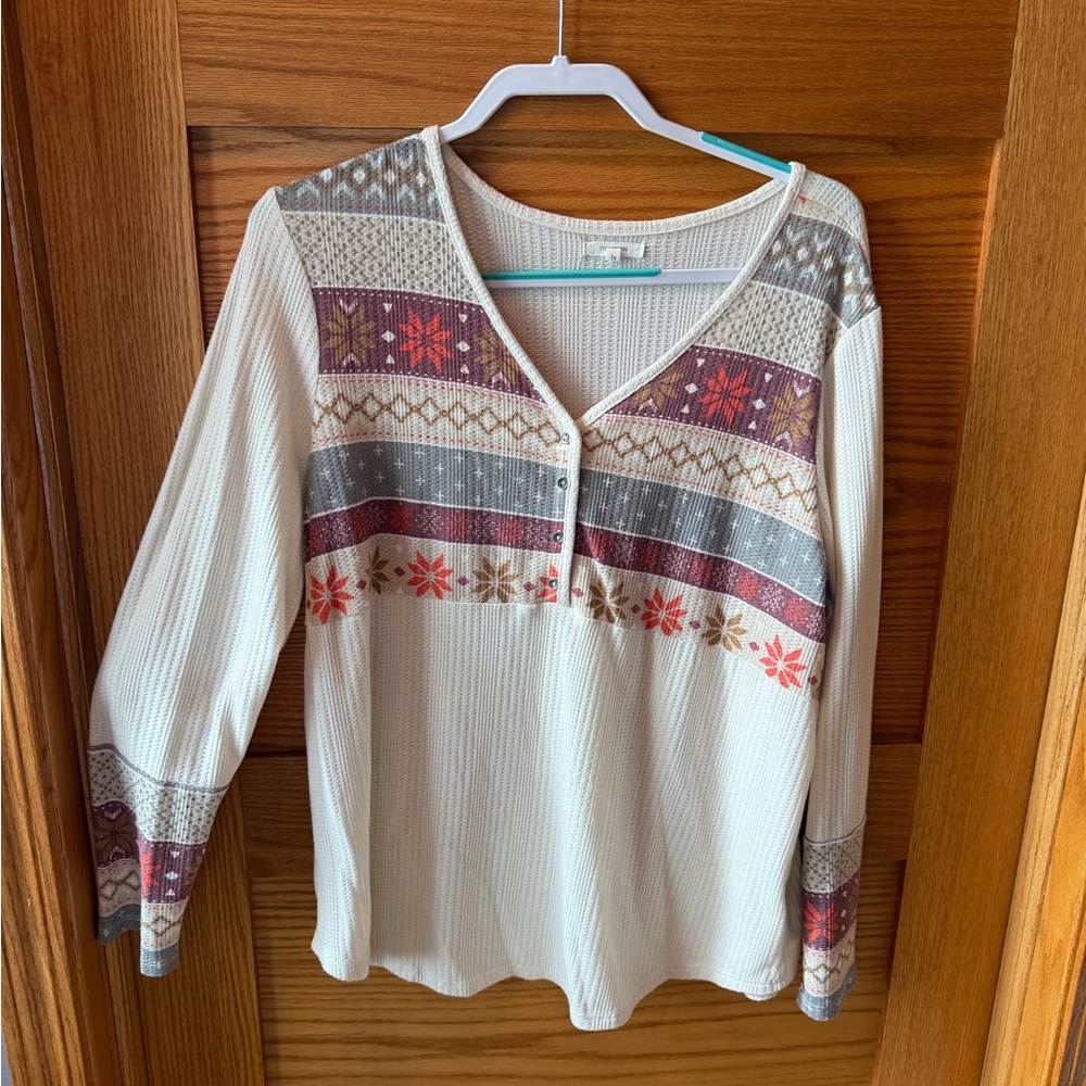 Maurice’s 1X Holiday Henley